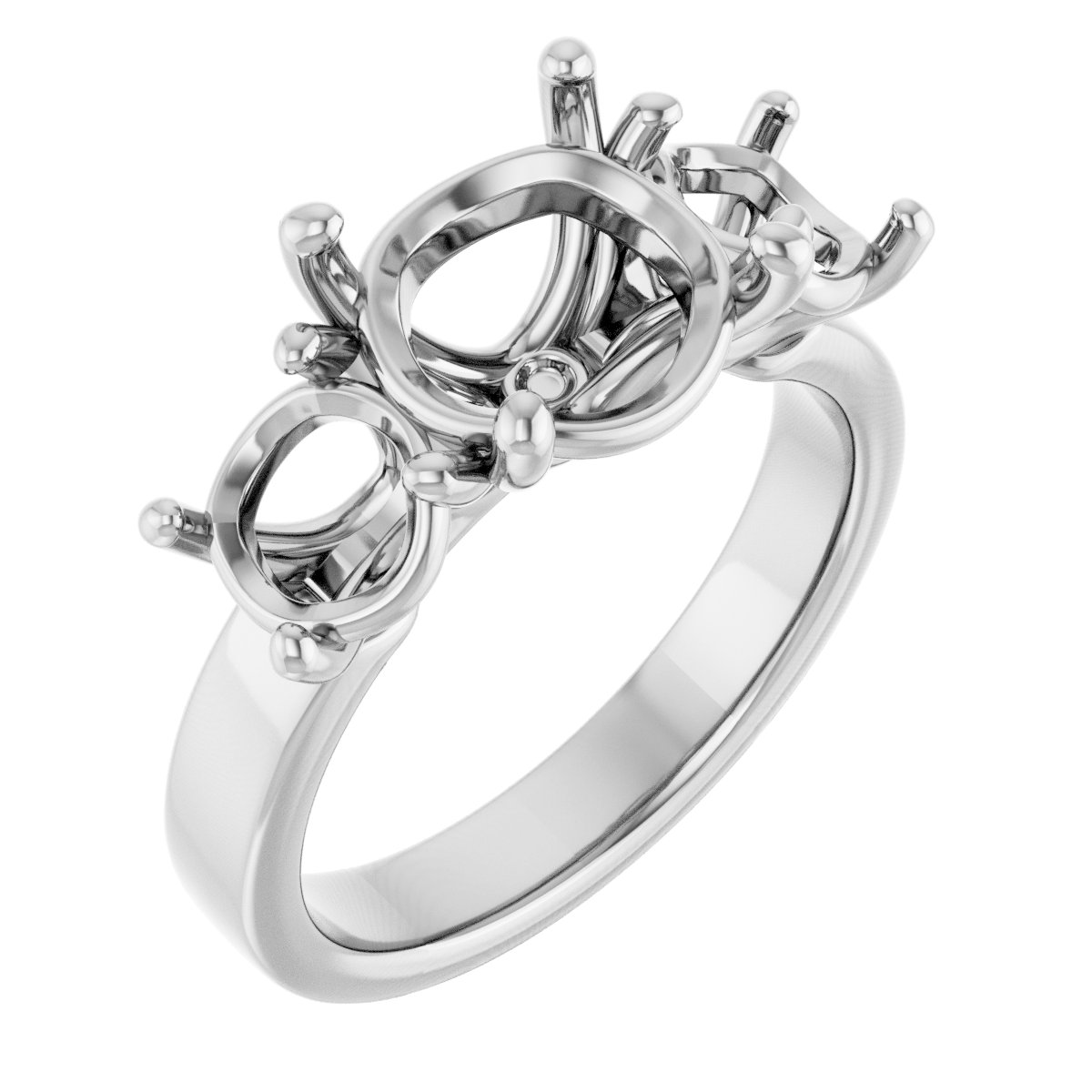 Three-Stone Engagement Ring