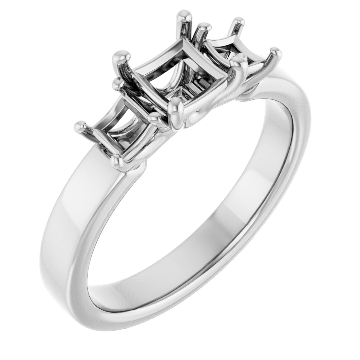 Three-Stone Engagement Ring