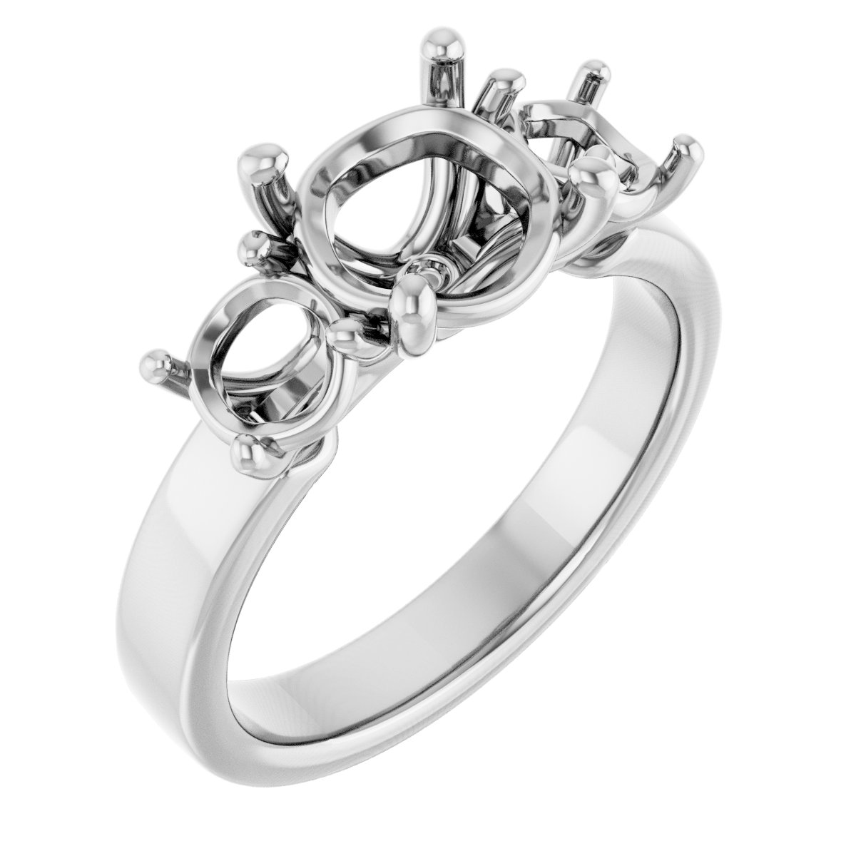 Three-Stone Engagement Ring