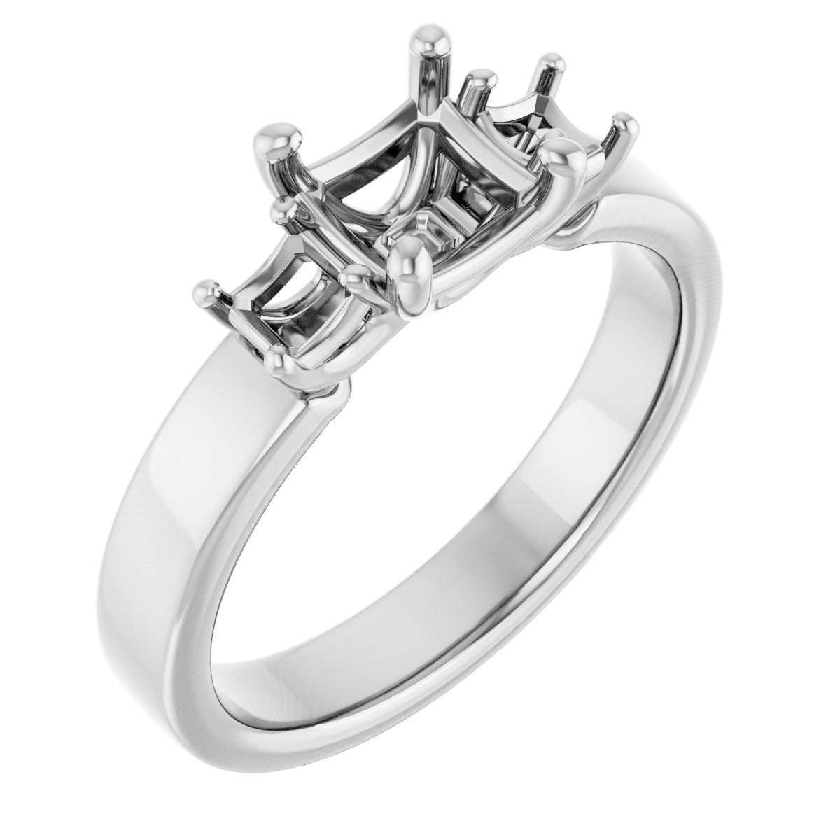 Three-Stone Engagement Ring