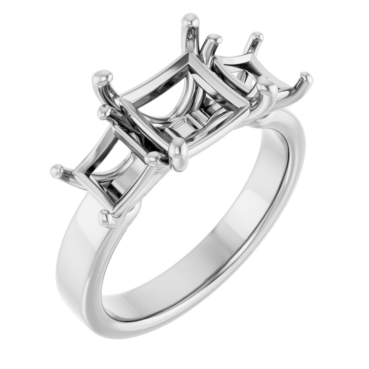 Three-Stone Engagement Ring