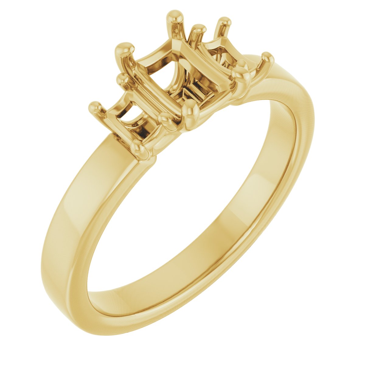Three-Stone Engagement Ring