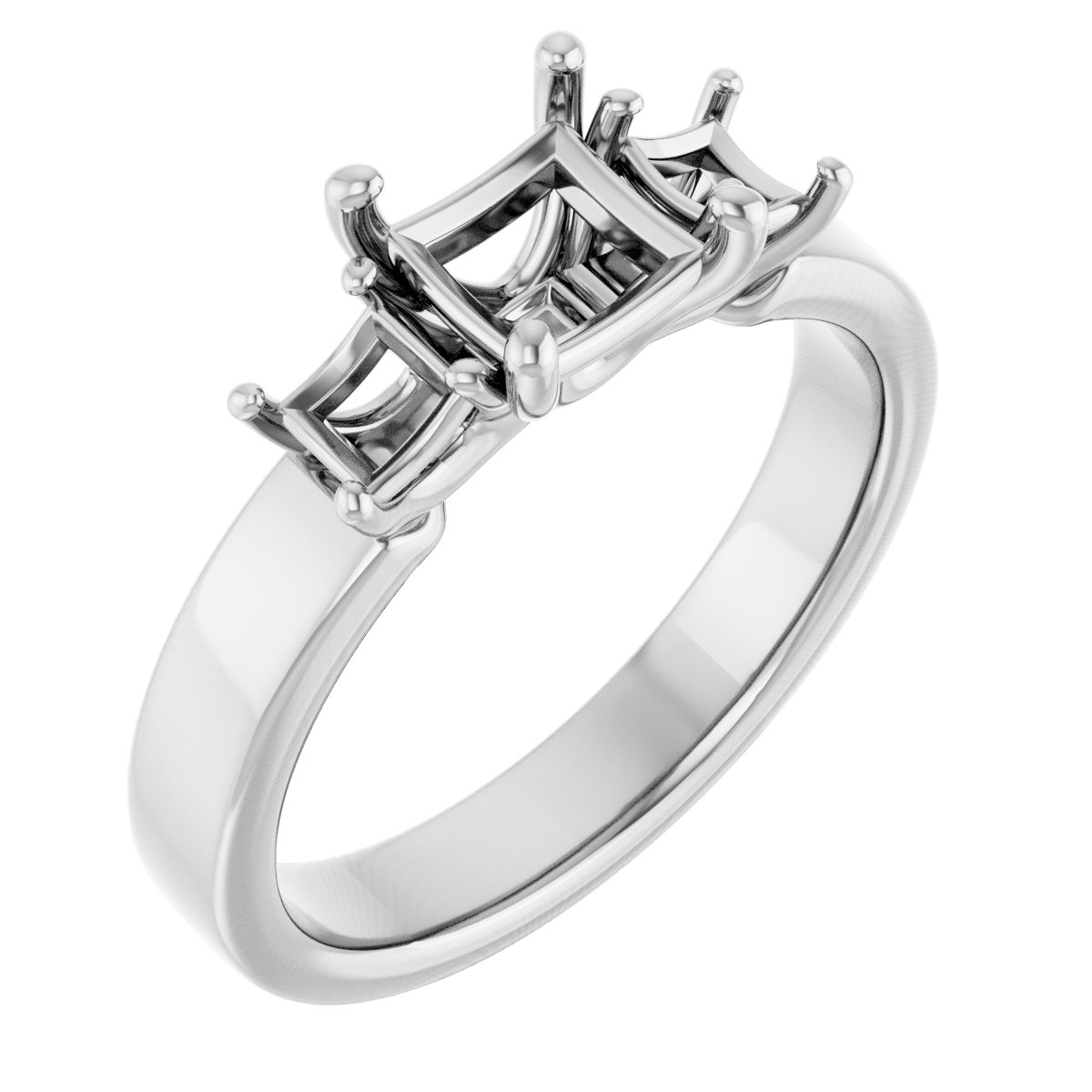 Three-Stone Engagement Ring