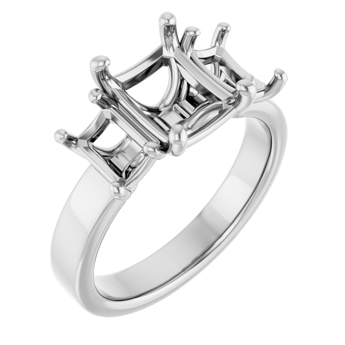 Three-Stone Engagement Ring