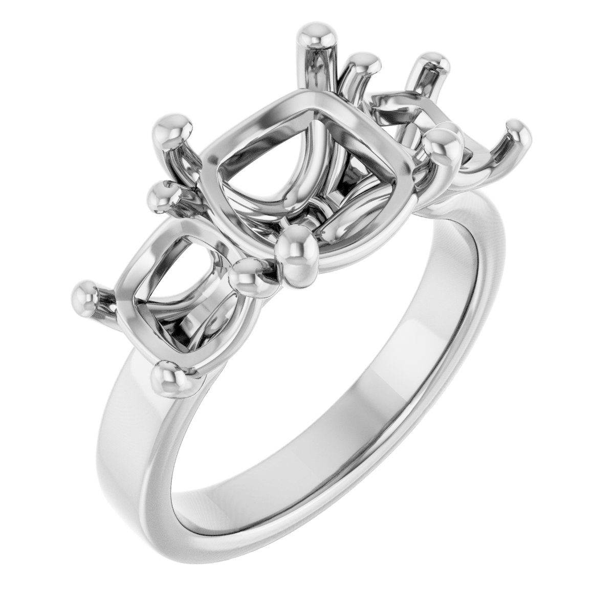 Three-Stone Engagement Ring