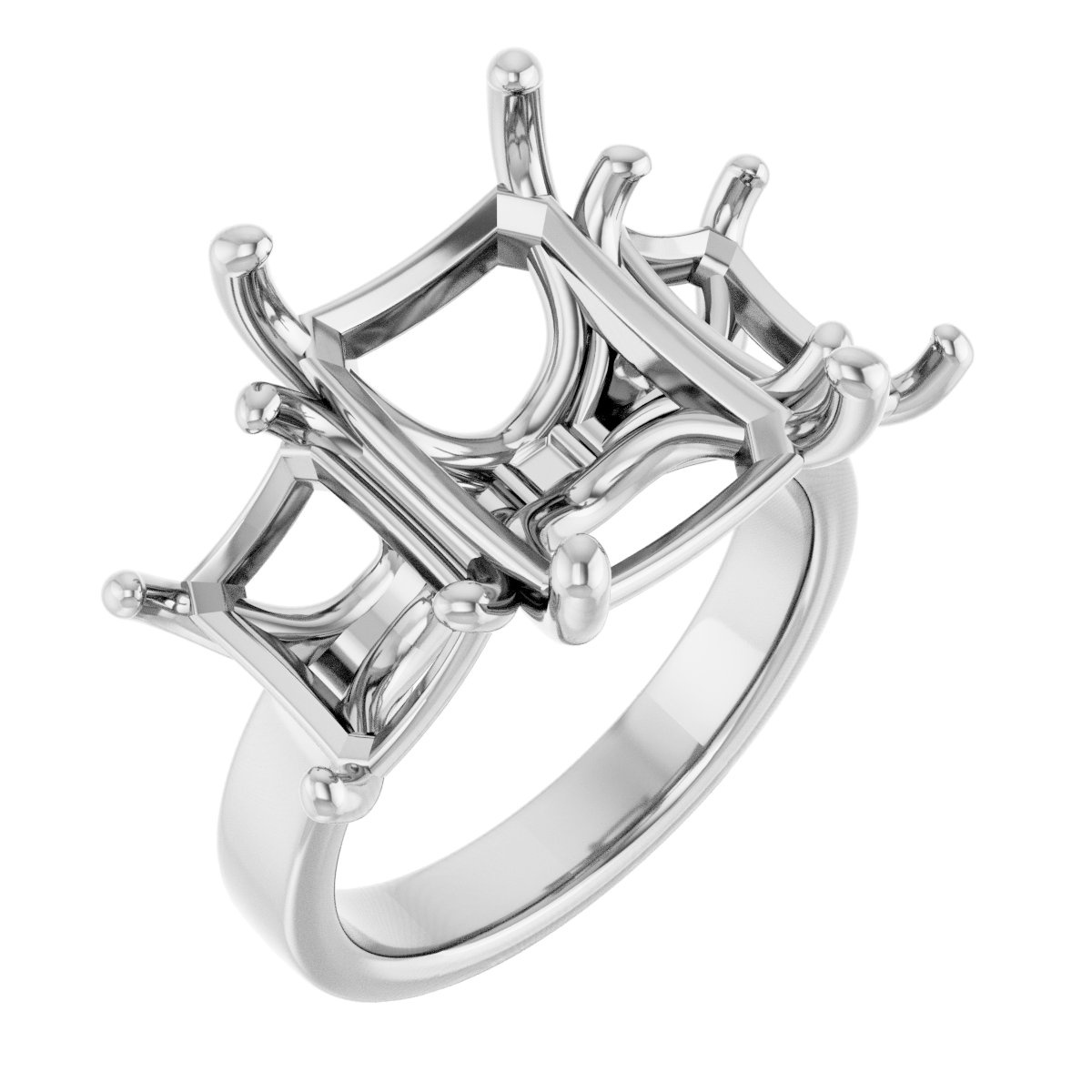 Three-Stone Engagement Ring