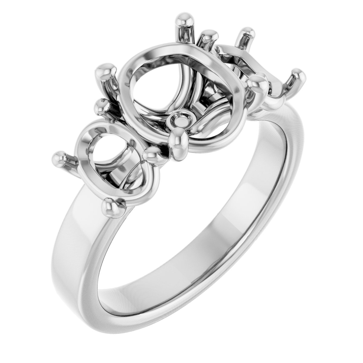 Three-Stone Engagement Ring
