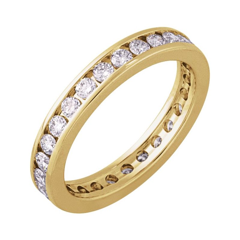 Channel-Set Eternity Band