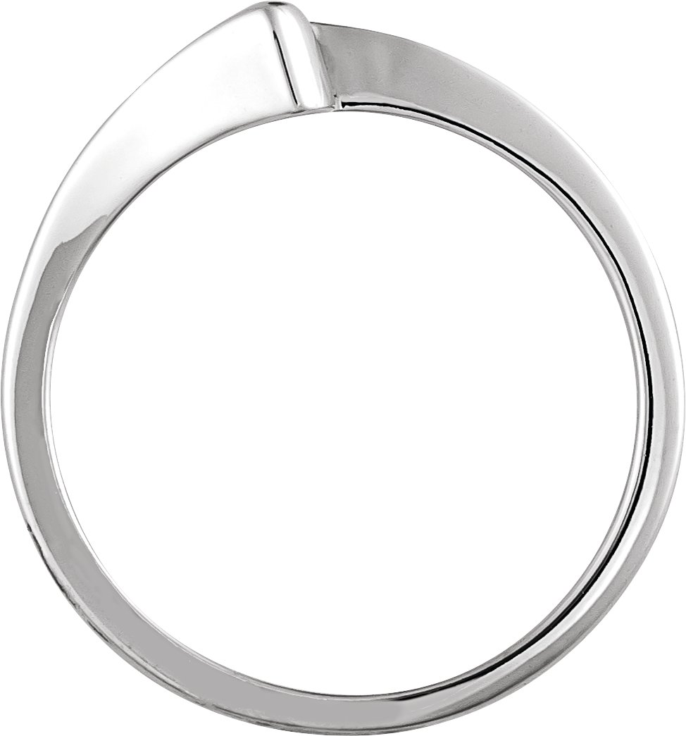 14K White Matching Band-2