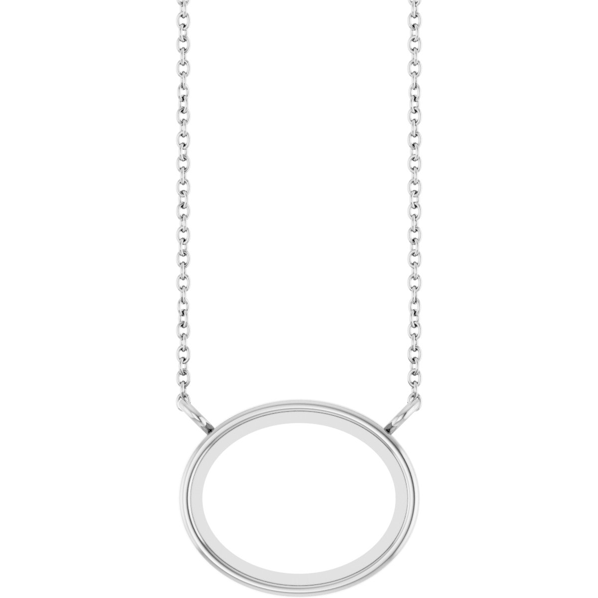 Bezel-Set Cabochon Necklace