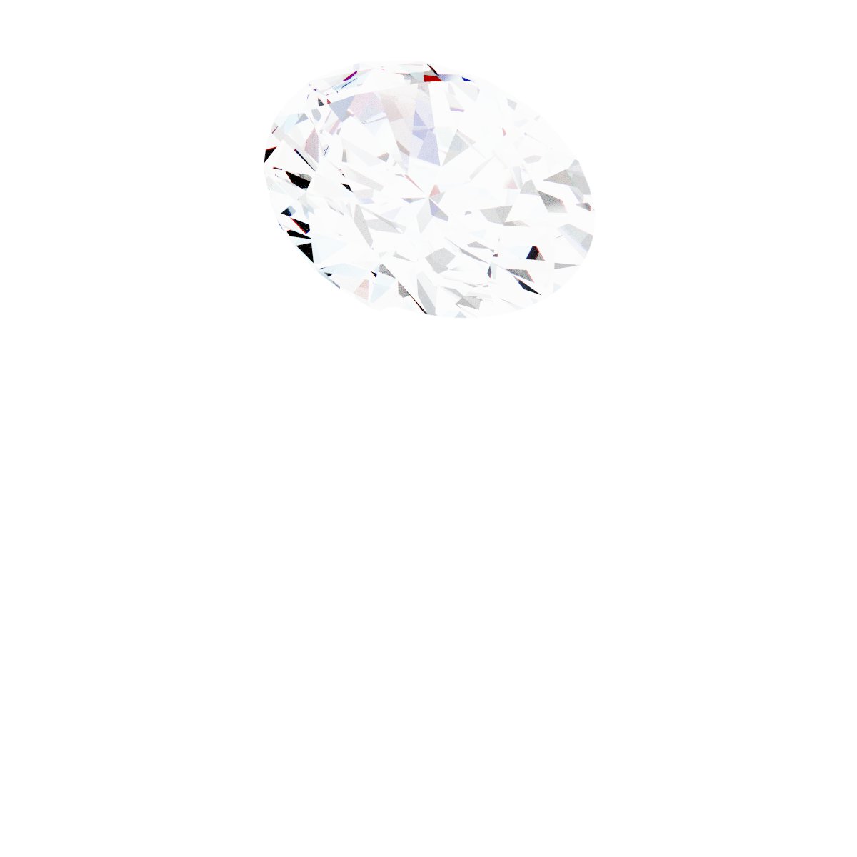 Half-Bezel Engagement Ring