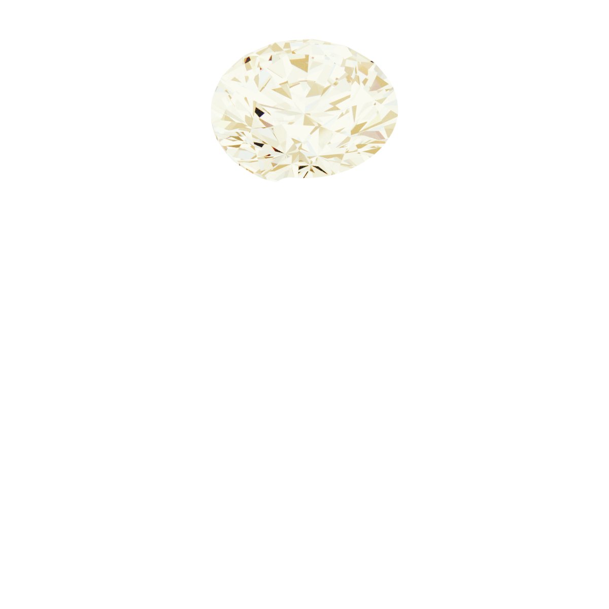 Half-Bezel Engagement Ring