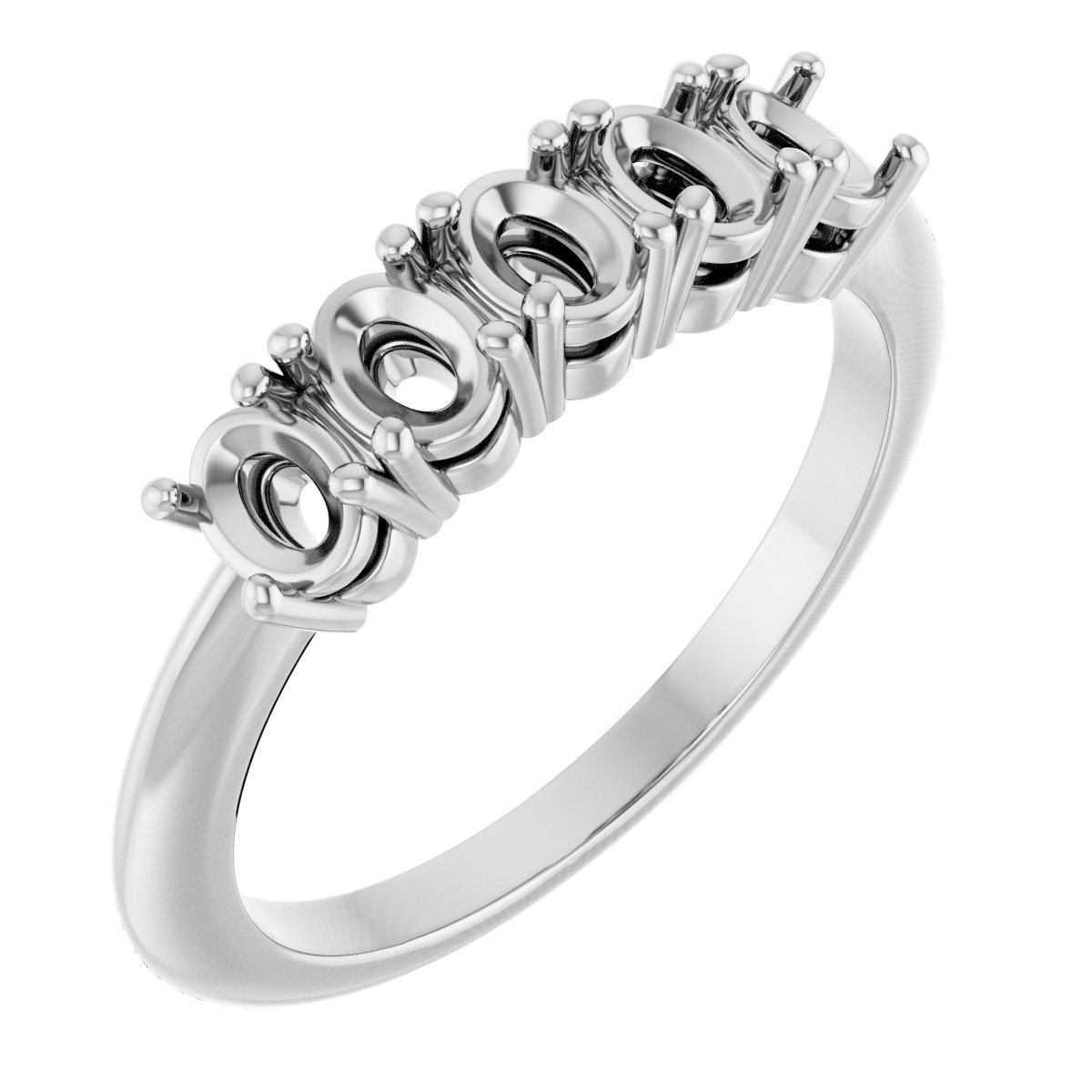 Five-Stone Anniversary Band
