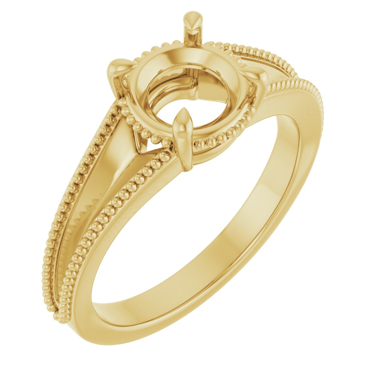 Claw-Prong Solitaire Engagement Ring