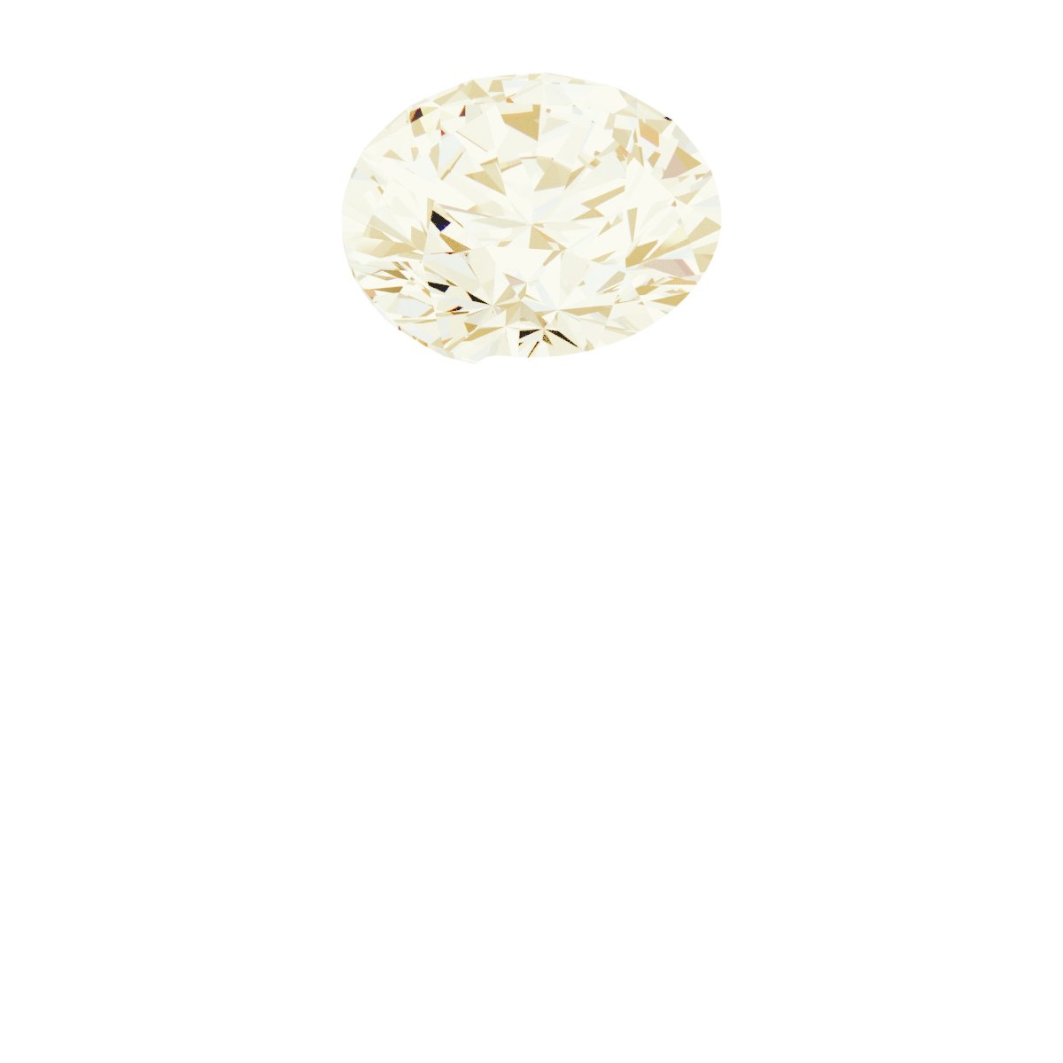 Half-Bezel Engagement Ring