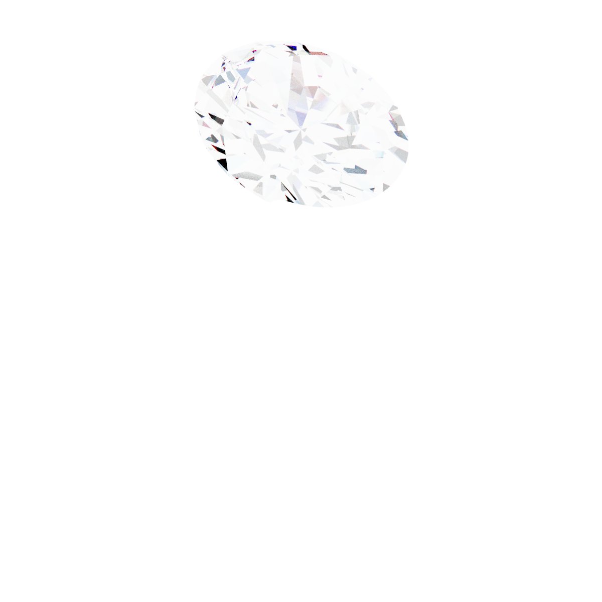 Half-Bezel Engagement Ring