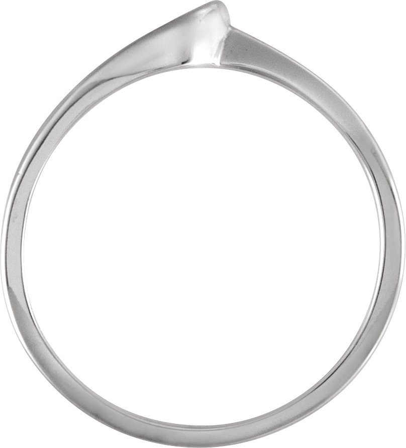 14K White Band-2