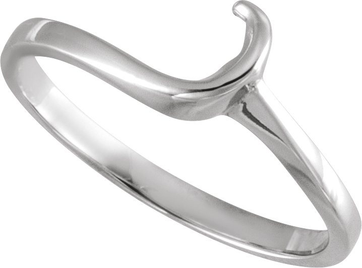 14K White Band-4