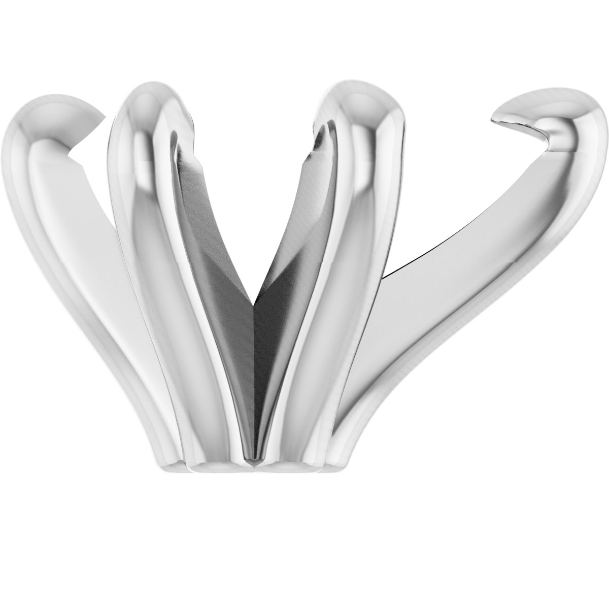 Pre-Notched Claw-Prong Shank Setting