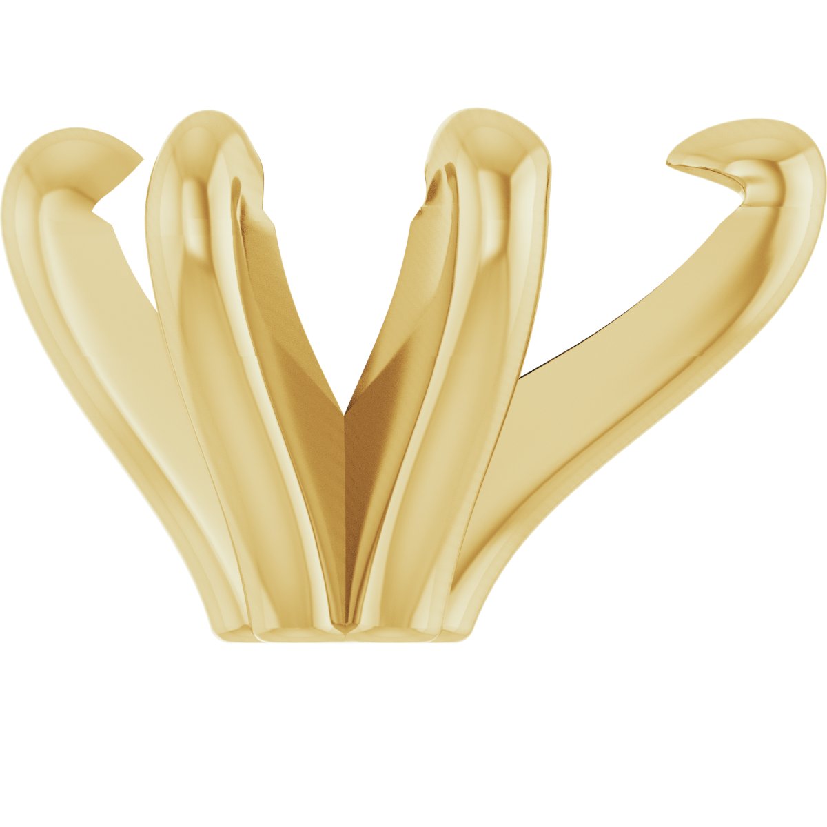 Pre-Notched Claw-Prong Shank Setting