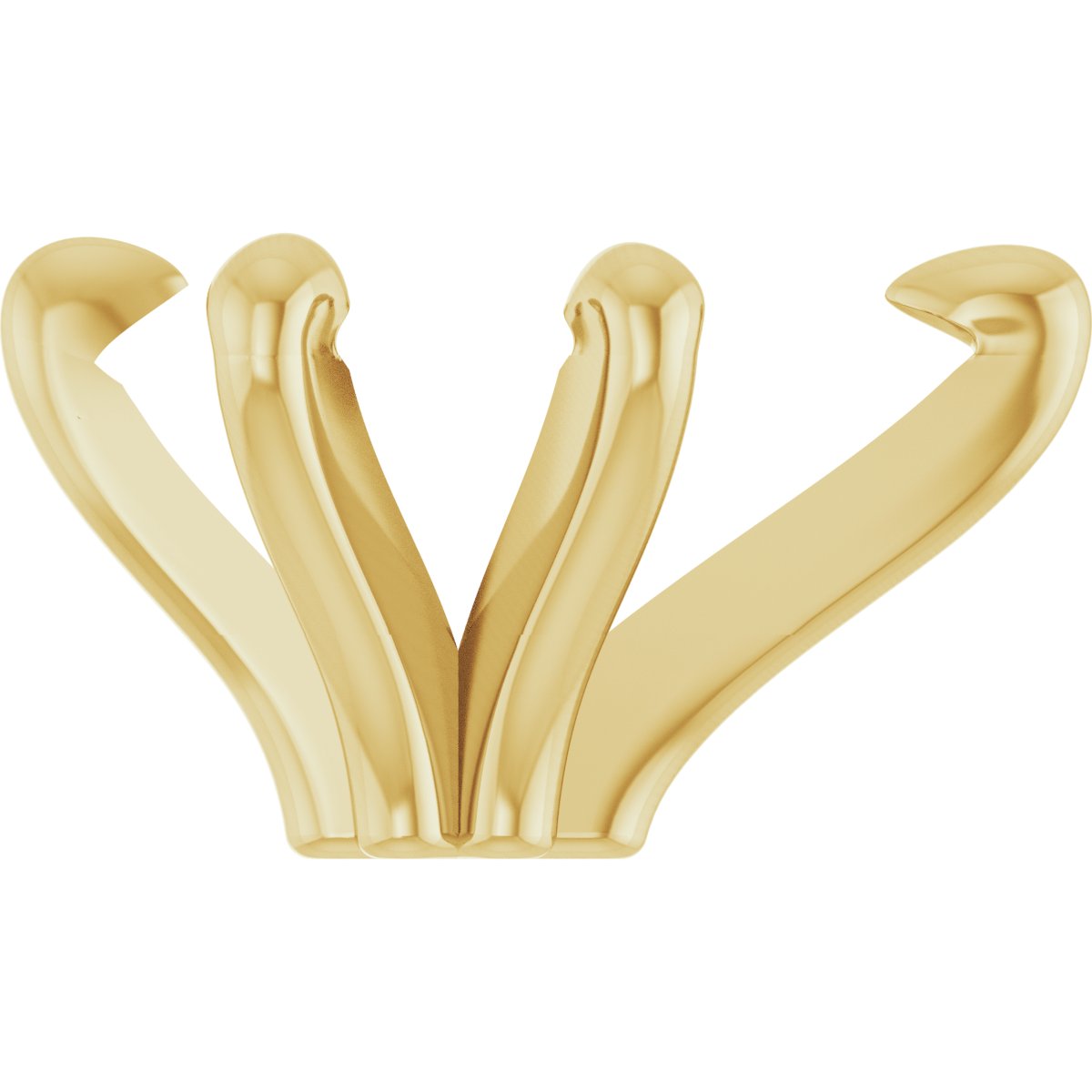 Pre-Notched Claw-Prong Shank Setting