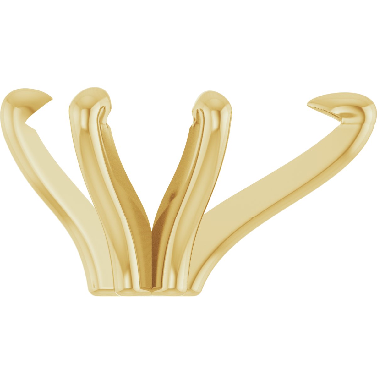 Pre-Notched Claw-Prong Shank Setting