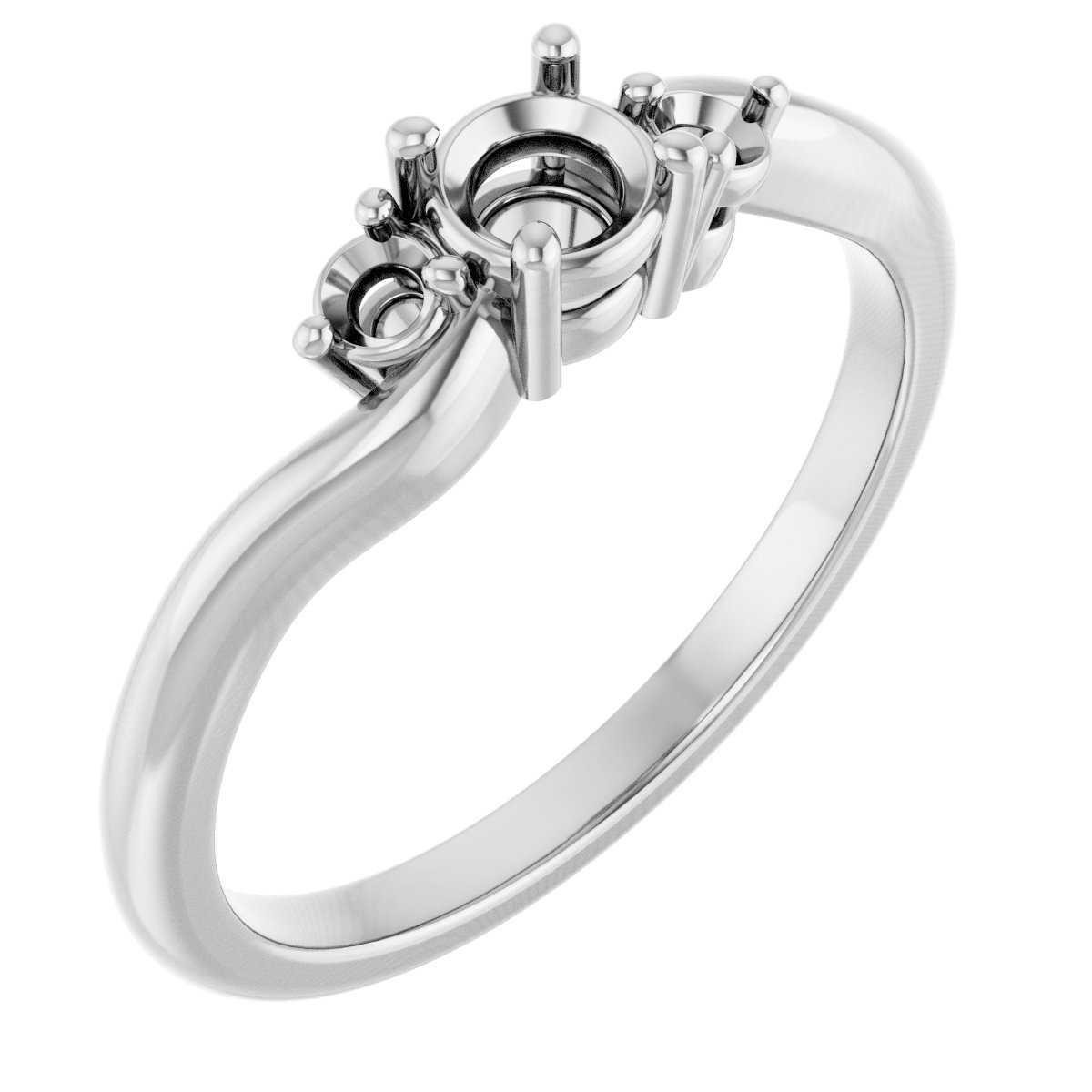 14k White Gold