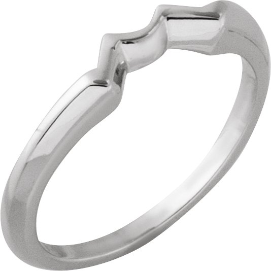 14K White Band