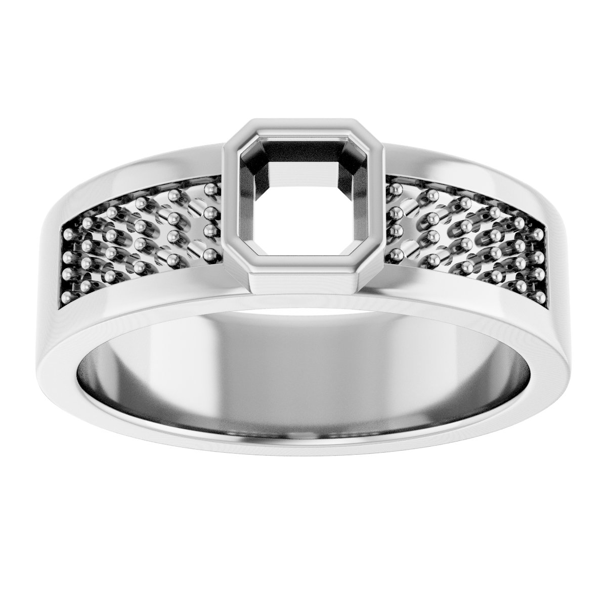 6x6 mm Cushion Band Mounting view 3