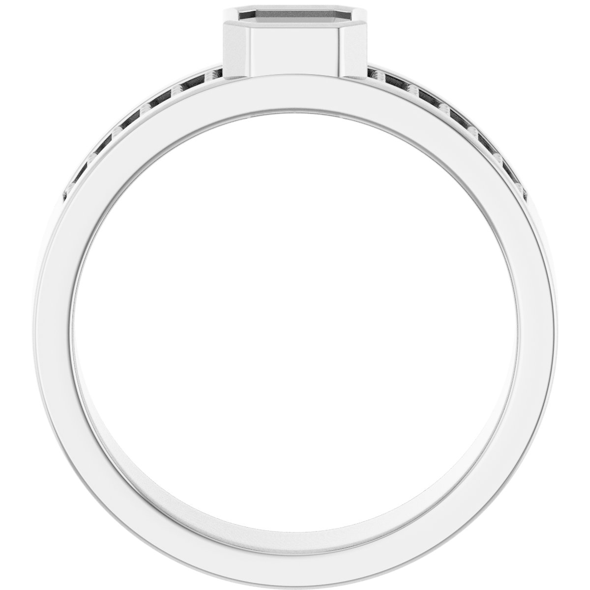6x6 mm Cushion Band Mounting view 2