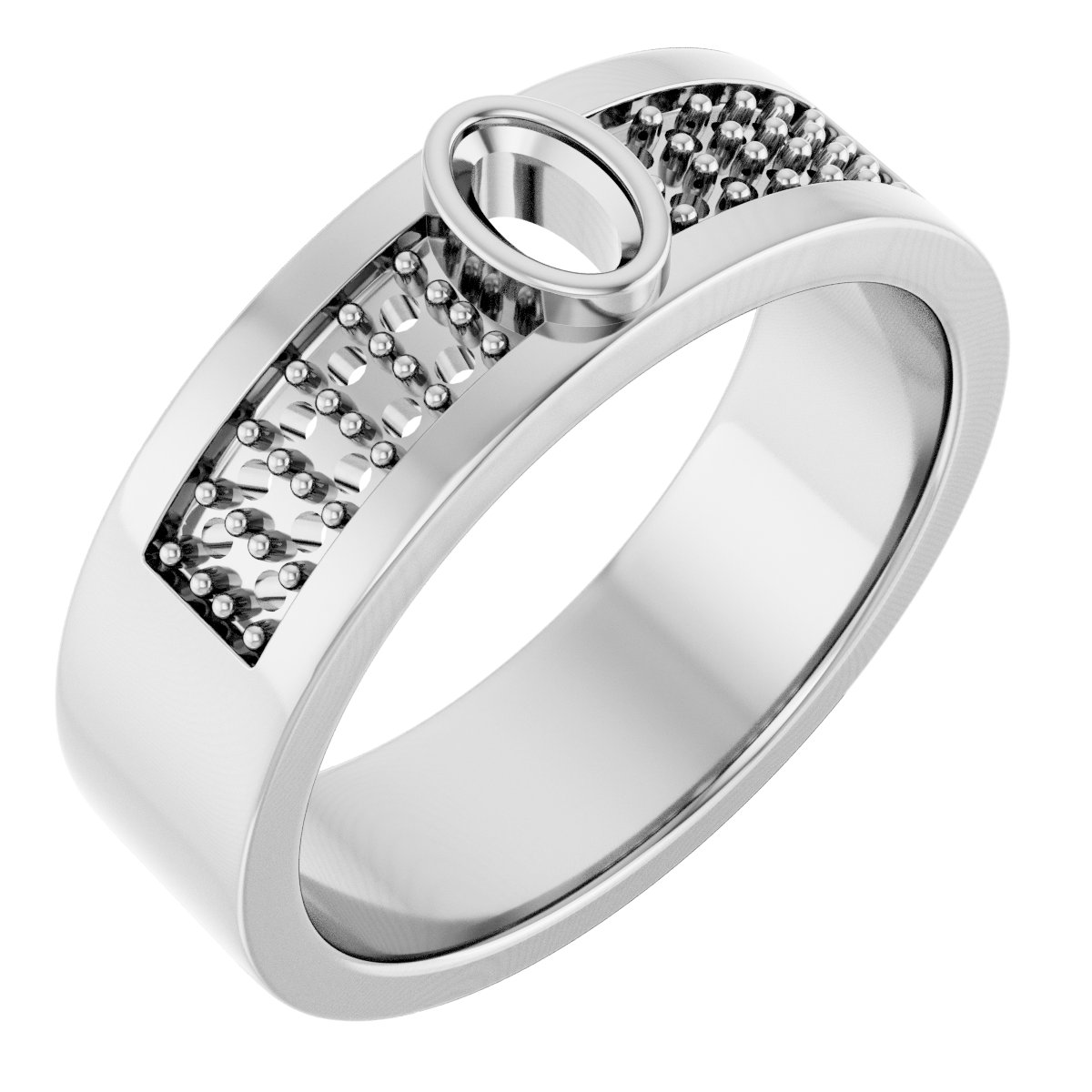 14k White Gold