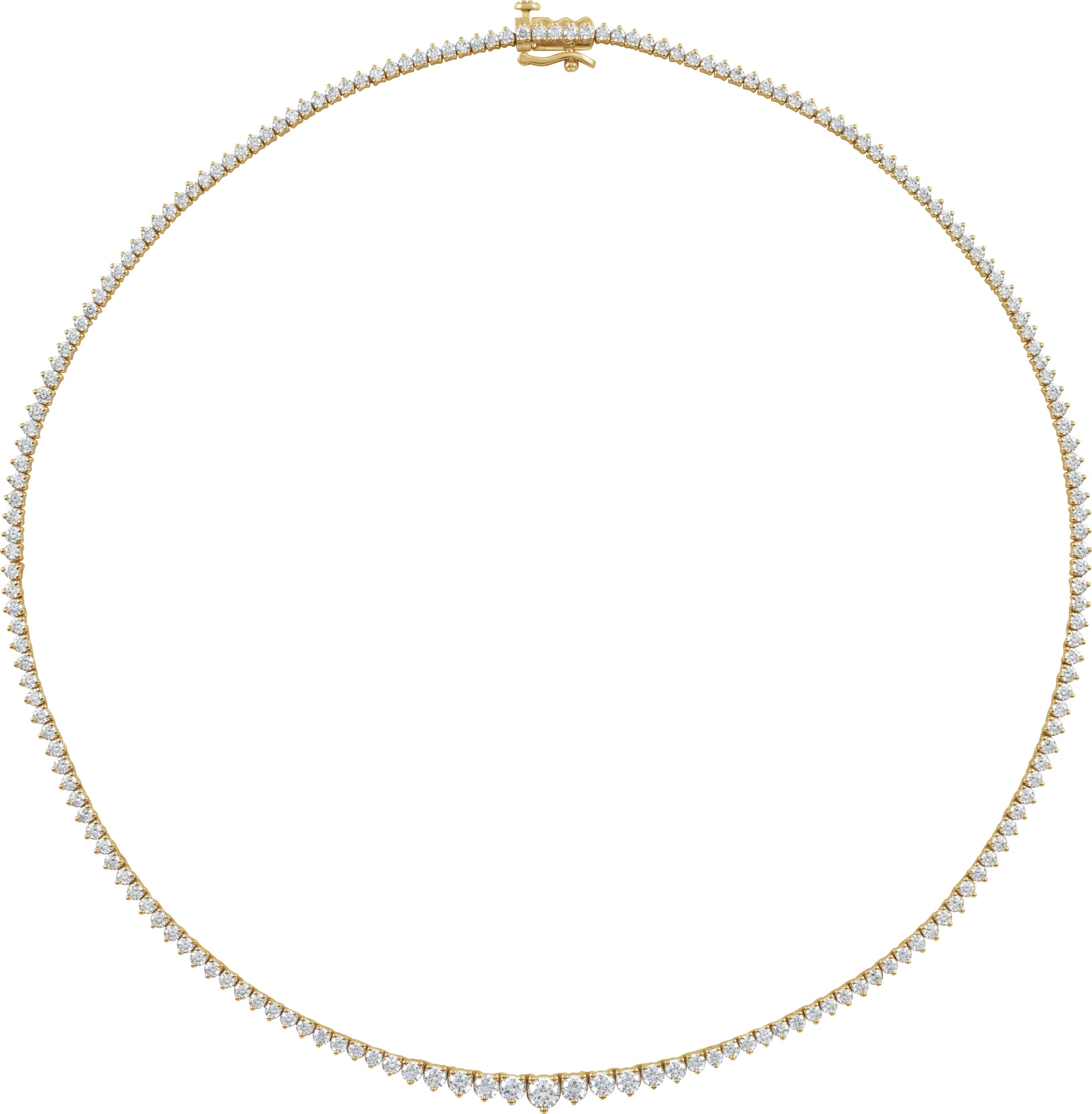 Graduated Line Necklace