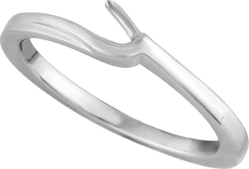 14K White Band-4