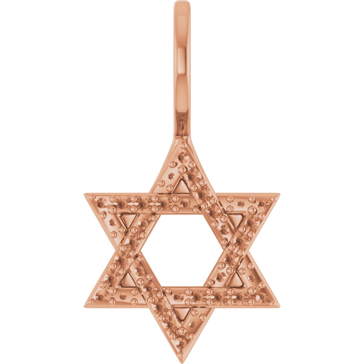 Accented Star of David Pendant