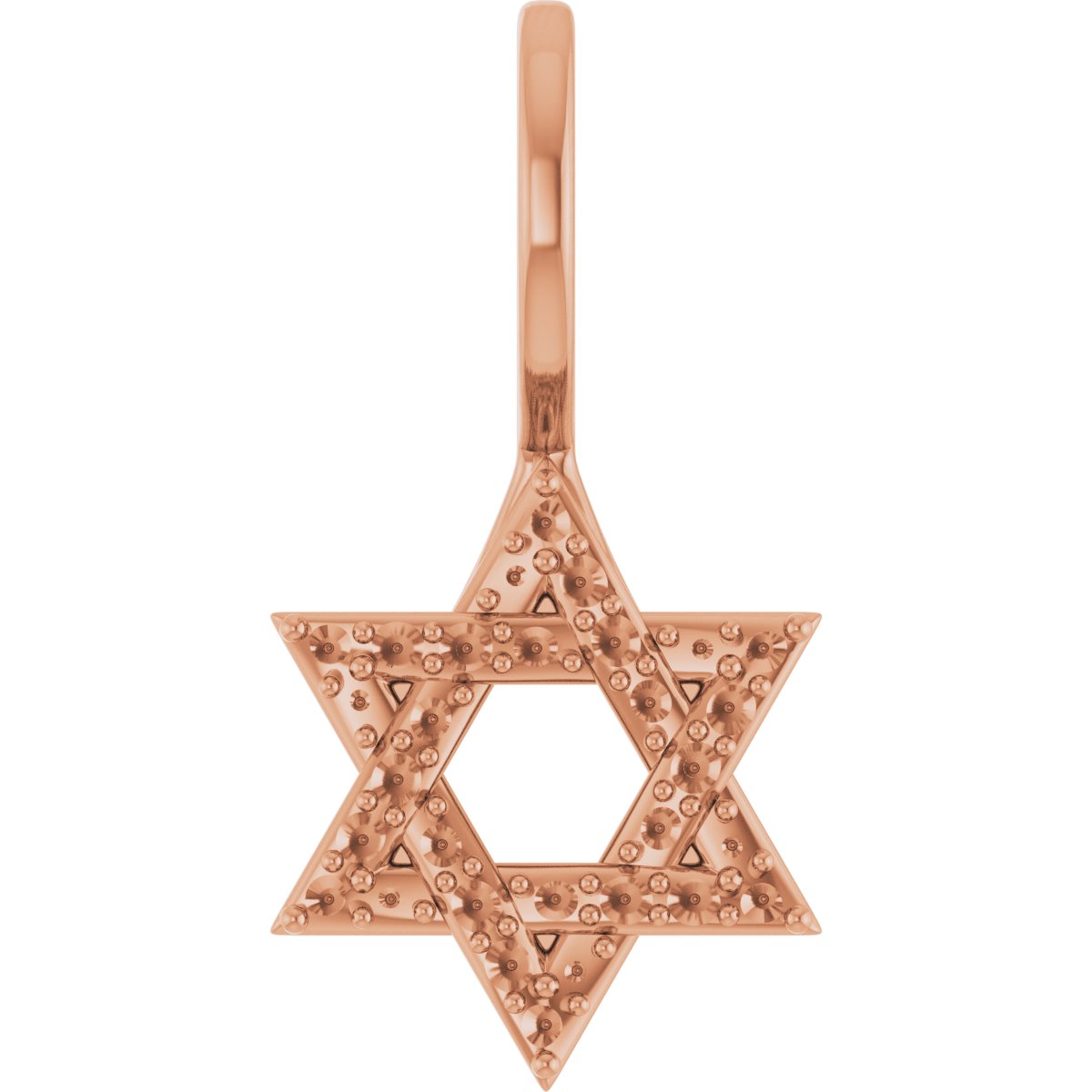 Accented Star of David Pendant