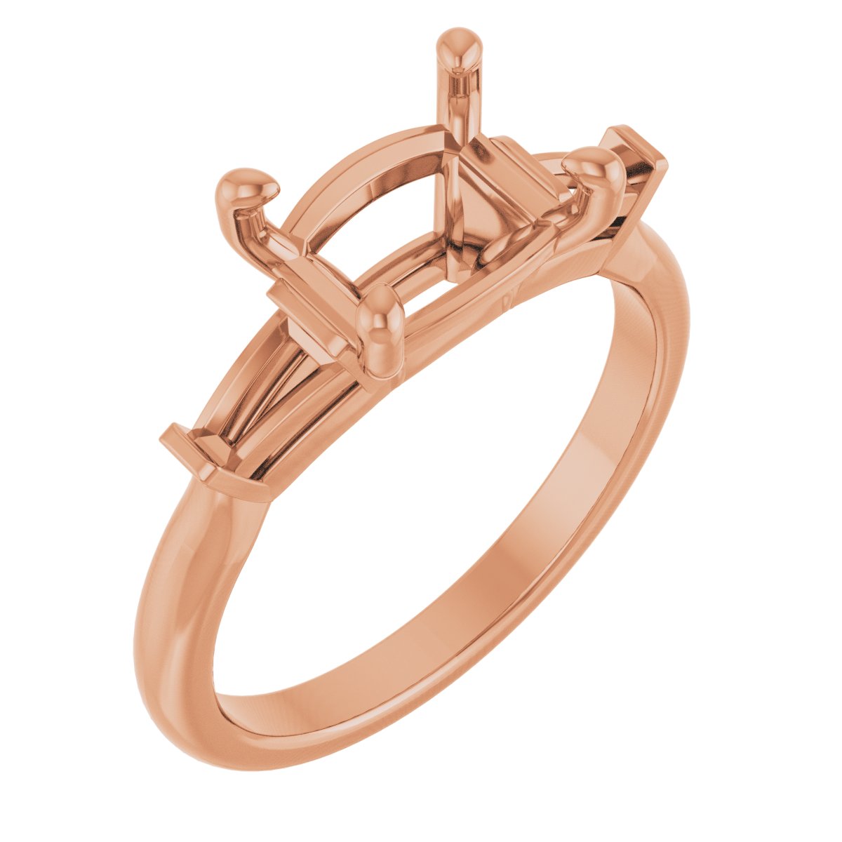 Three-Stone Engagement Ring or Band