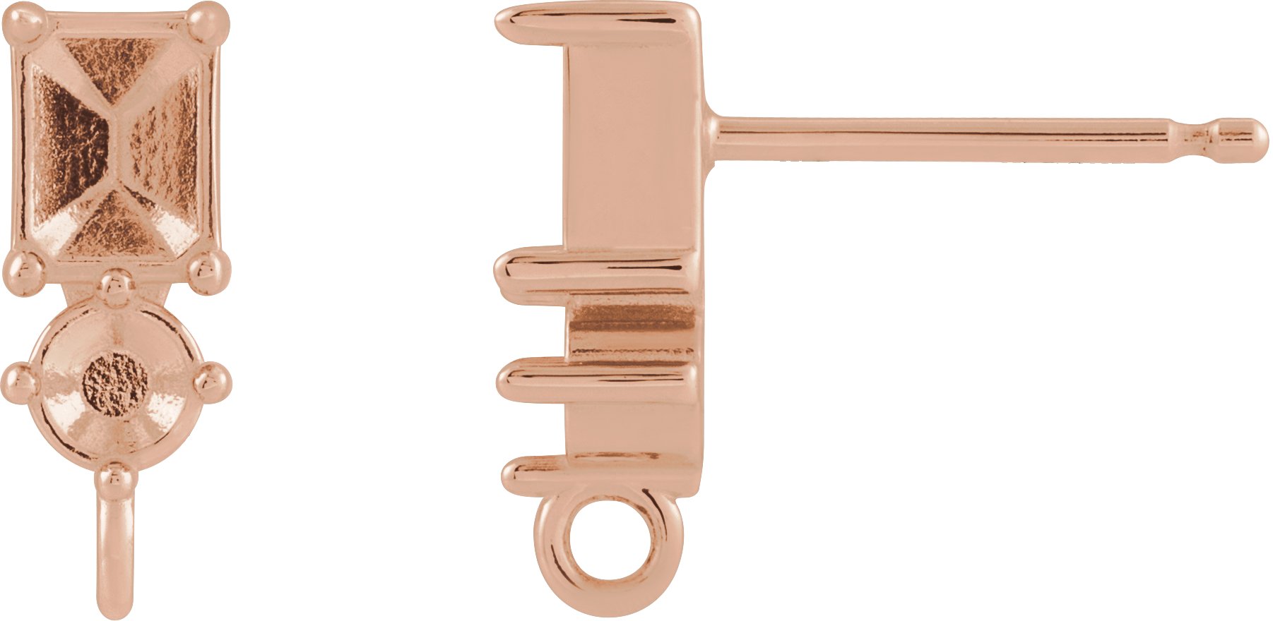 Accented Earring Top