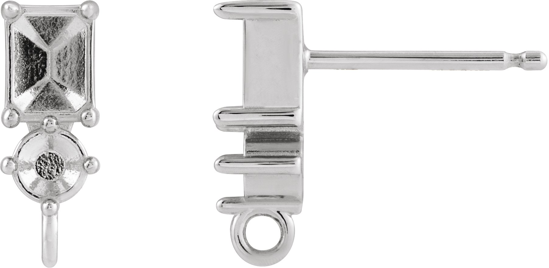 Accented Earring Top