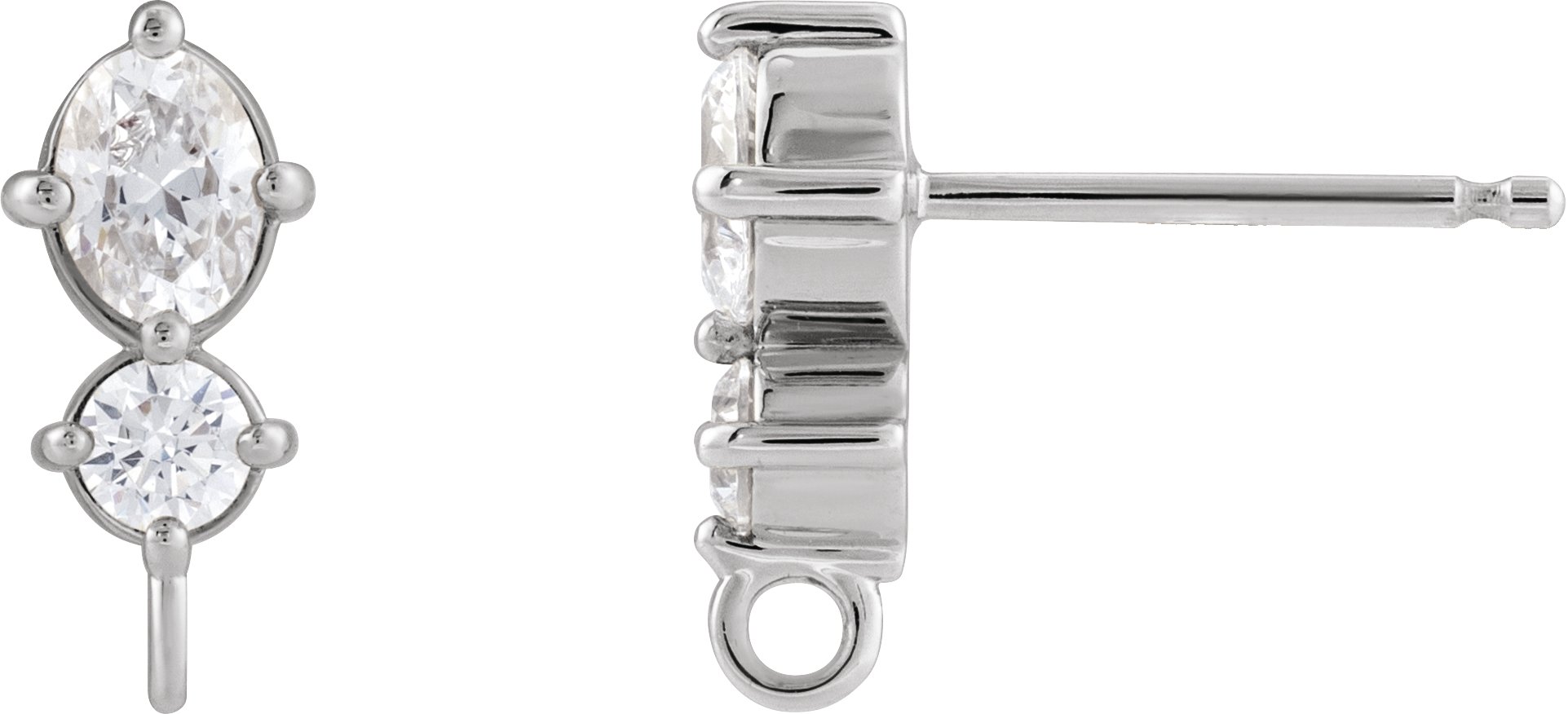 Accented Earring Top