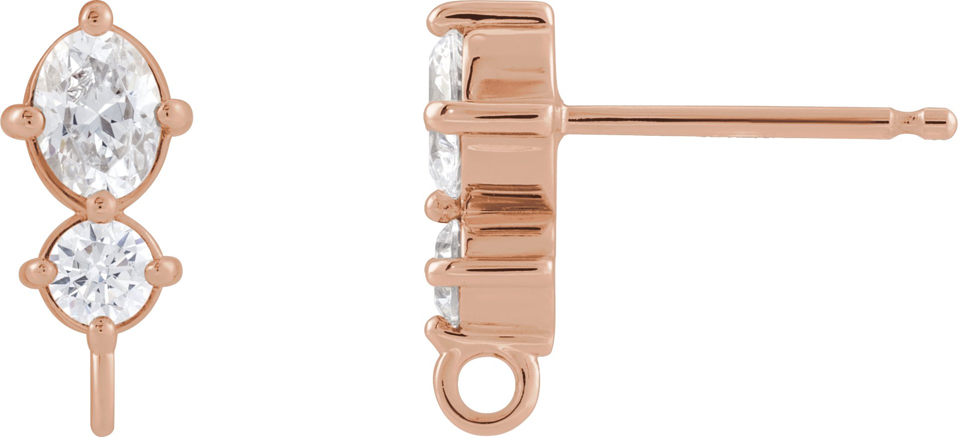 Accented Earring Top
