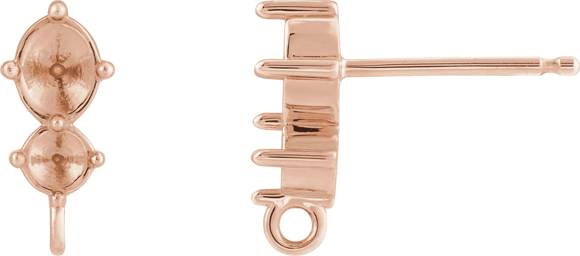 Accented Earring Top