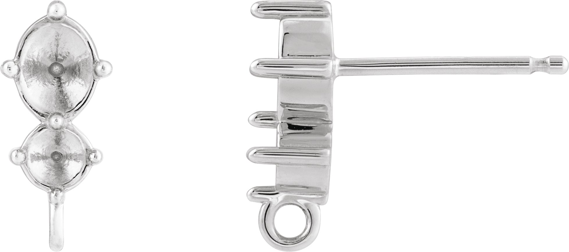 Accented Earring Top