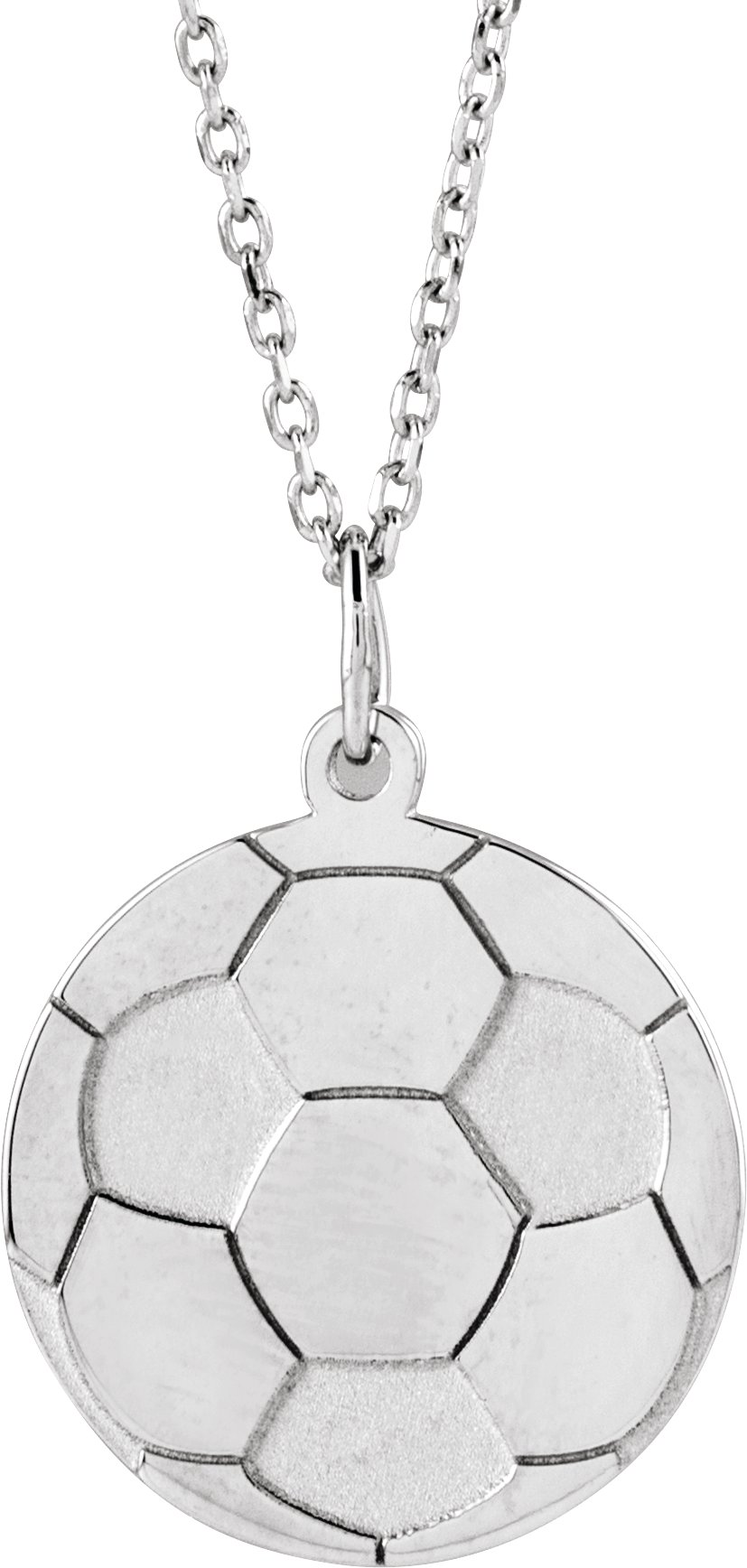 Engravable Sports Ball Necklace or Pendant
