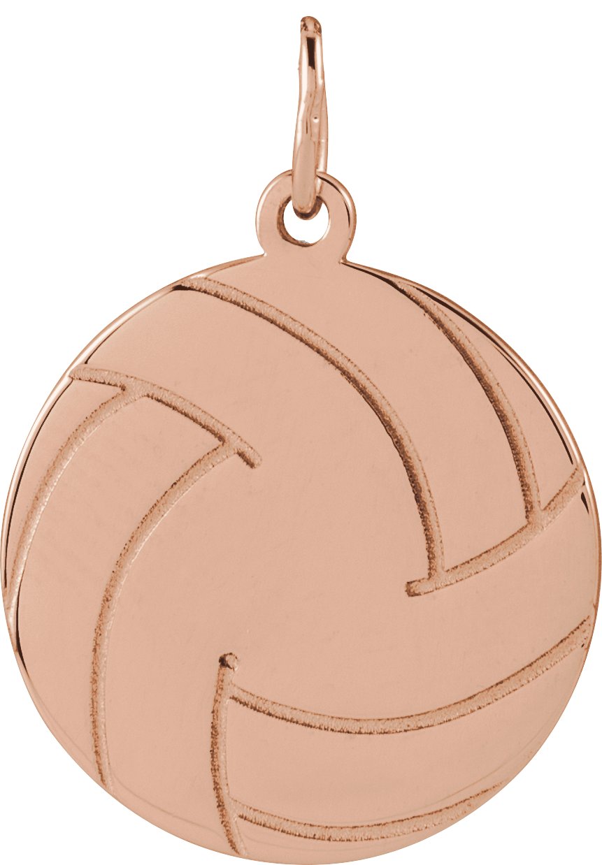 Engravable Sports Ball Necklace or Pendant