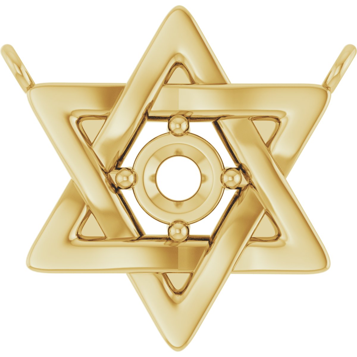 Star of David Necklace or Center
