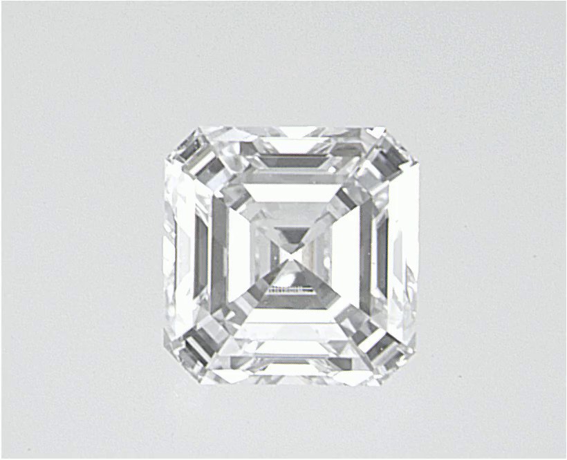 0.54 CT Asscher Lab-Grown Diamond Surrey Vancouver Canada Langley Burnaby Richmond