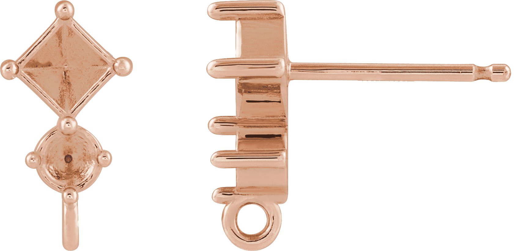 Accented Earring Top