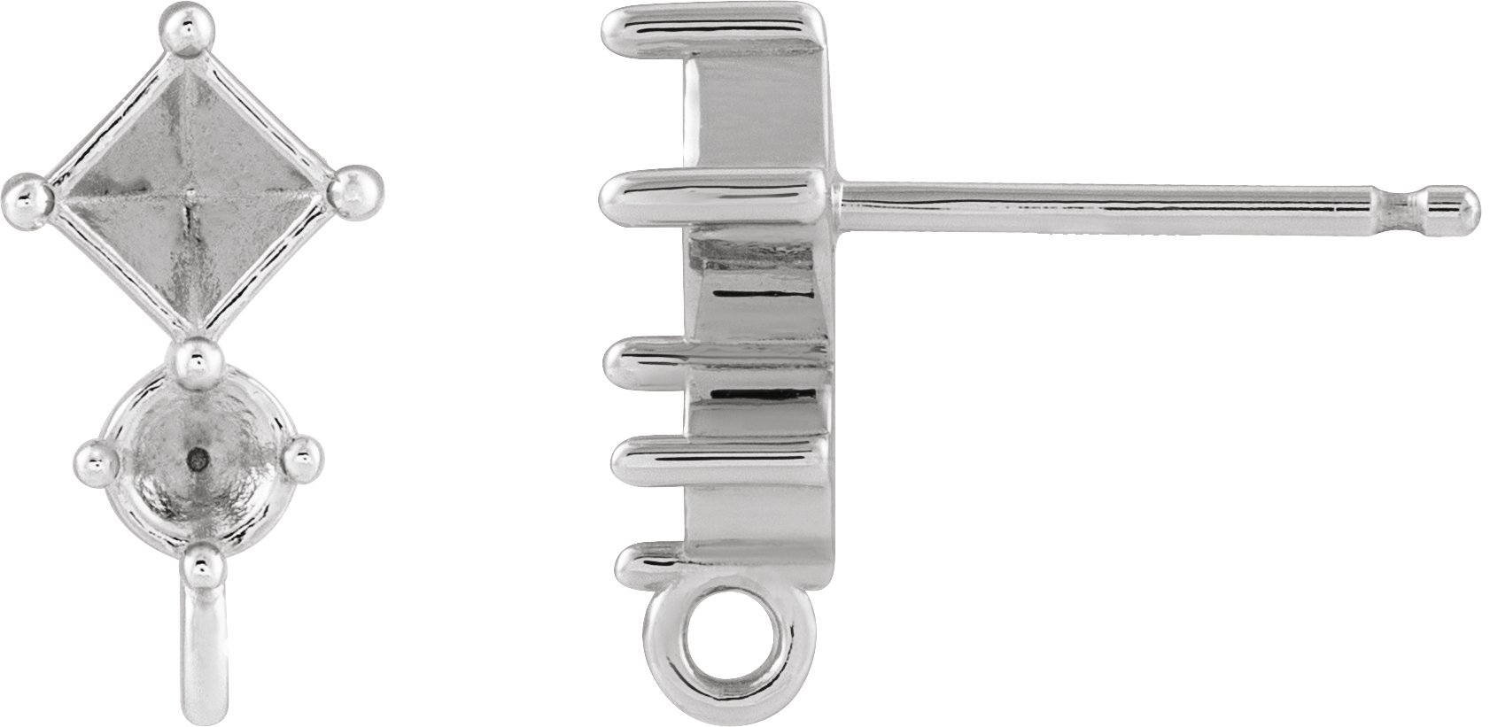 Accented Earring Top