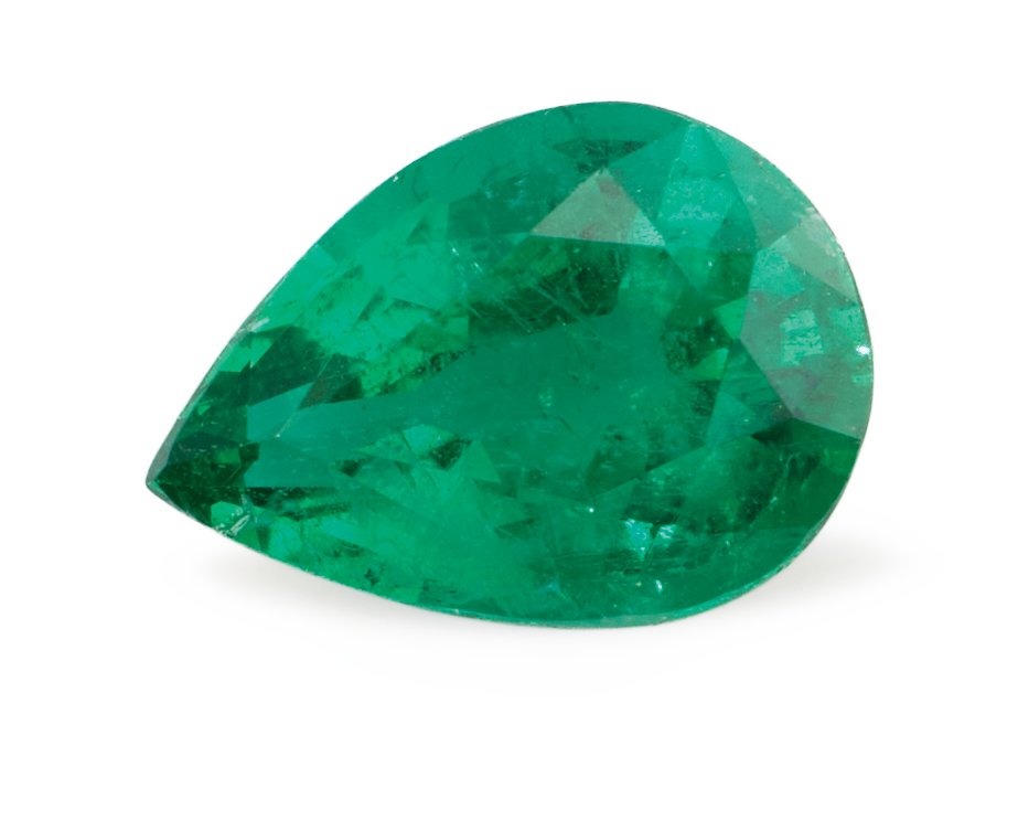 PEAR 1.66ct Natural Emerald