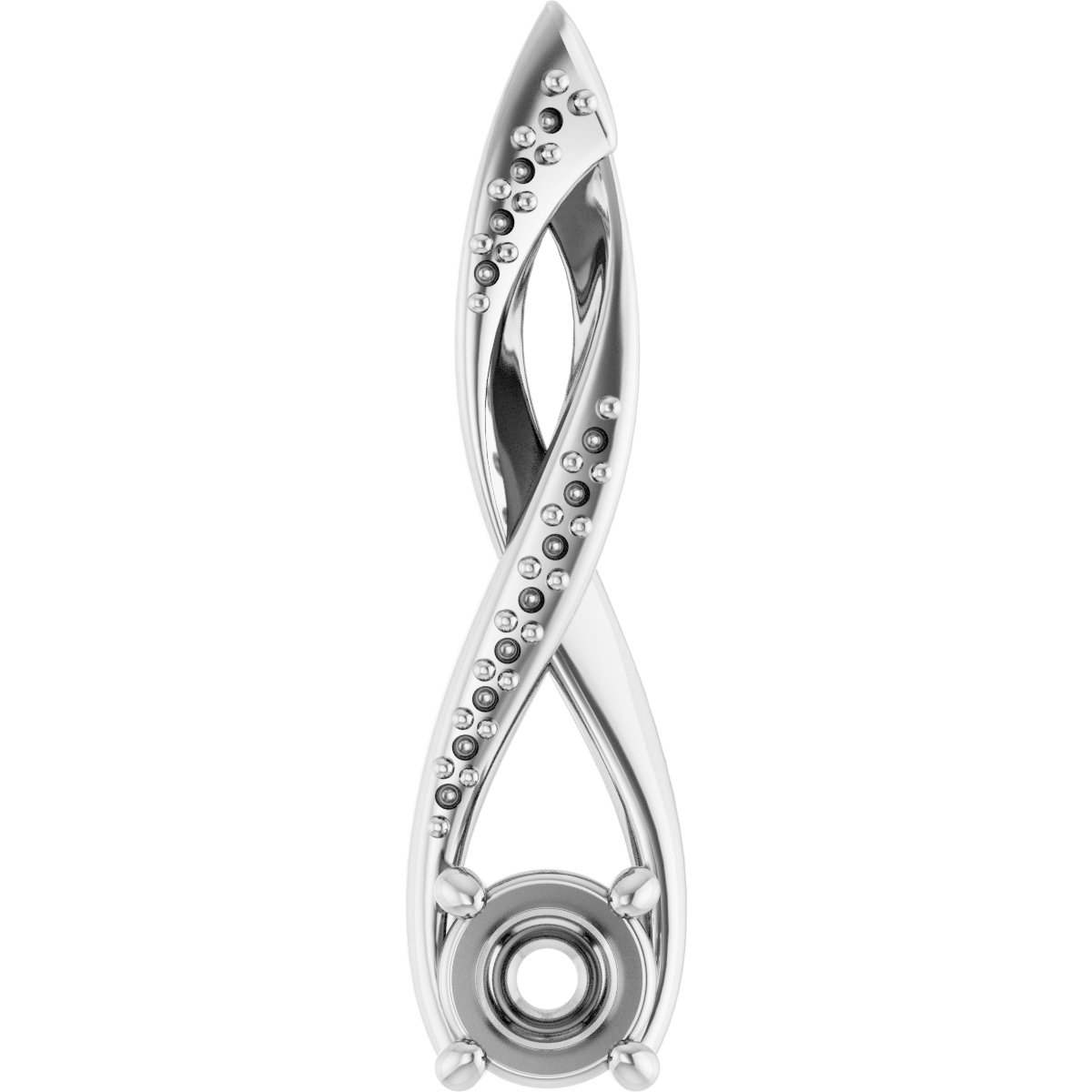 Accented Freeform Pendant